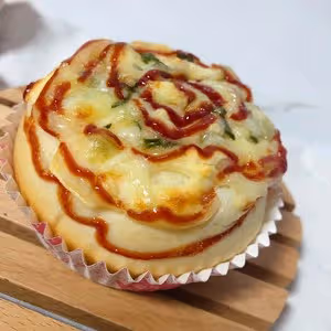 肉鬆火腿麵包🥯
