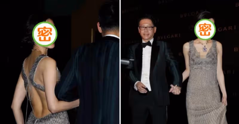 李嘉欣攜富豪老公亮相，穿「香檳金禮服」高貴有氣質，看著就像闊太太：看起來完全不像52歲