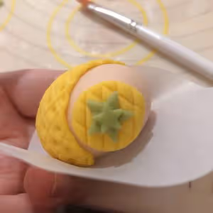 水果系列之菠蘿豬造型卡通饅頭