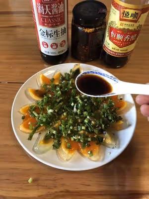 青椒皮蛋-小時候的味道