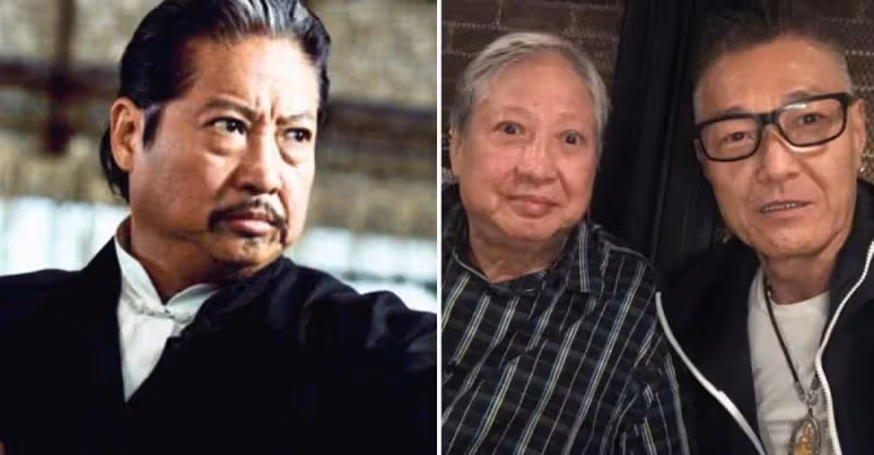 洪金寶與成龍前保鏢聚會！被尊稱「大哥大」，63歲盧惠光頭髮花白，洪金寶一身格紋襯衫精神狀態飽滿
