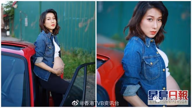 TVB人氣花旦臨盆在即曬白滑巨肚！狀態大勇獲封「最美孕婦」