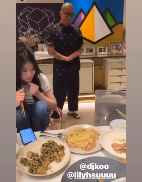 9月10日，大小S的大姐徐熙嫻曬出過中秋的照片，稱讚妹夫具俊曄