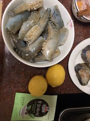 檸檬蝦（台式）
