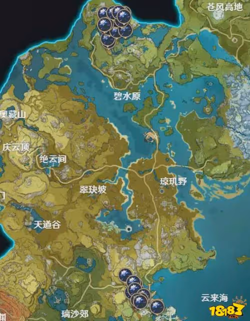 原神璃月地區特產在哪 原神璃月地區特產位置大全