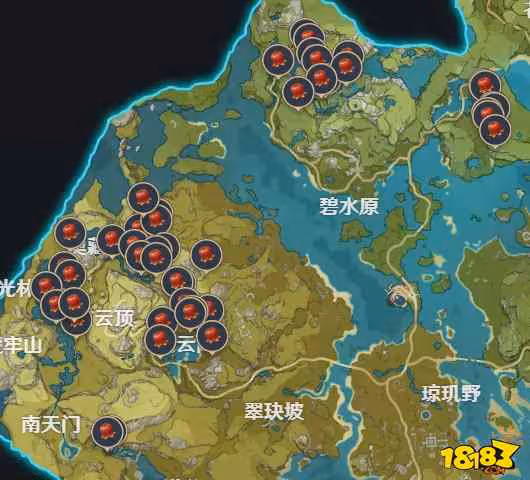 原神璃月地區特產在哪 原神璃月地區特產位置大全