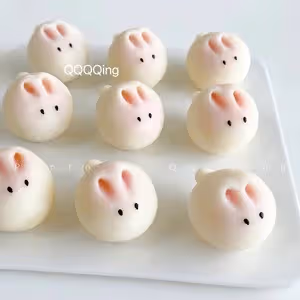 玉兔冰皮月餅