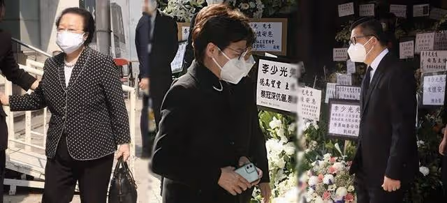 悲痛!TVB知名官二代父親設靈,上月睡夢中離世,前特首到場送別