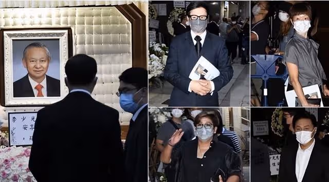 悲痛!TVB知名官二代父親設靈,上月睡夢中離世,前特首到場送別