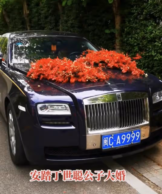 安踏公子大婚被曝彩禮18億 滿排豪車 還捐一億