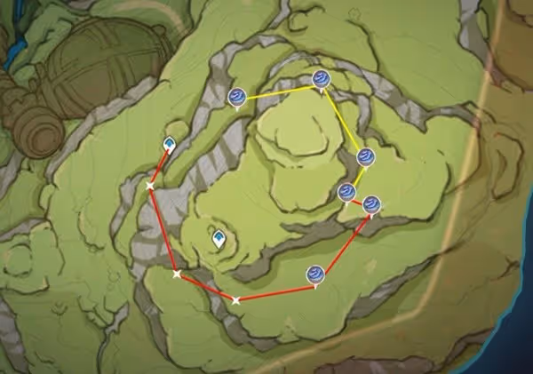 《原神》樹王聖體菇採集路線推薦