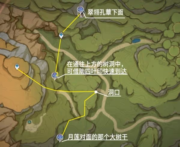 《原神》樹王聖體菇採集路線推薦