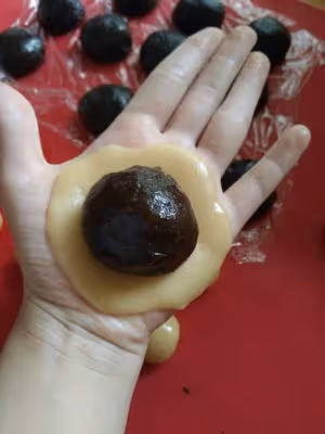 純素烘培之廣式月餅