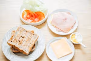 BLT三明治（全麥核桃吐司）