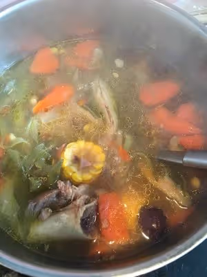 霸王花筒骨老火靚湯
