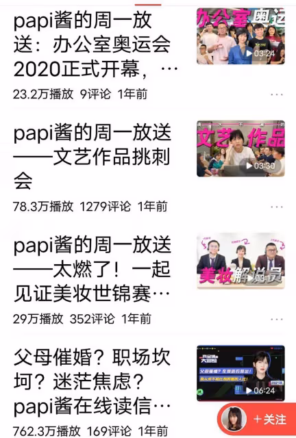 papi醬視頻是對李易峰人氣的逆襲嗎?為什麼說是去年拍的?