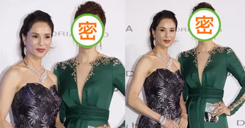 當李若彤遇上陳法蓉，年齡只相差一歲，皮膚差異太大，網友：不像同齡人