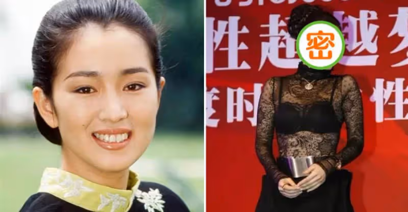 鞏俐真敢穿！56歲穿「鏤空蕾絲裙」不俗氣反而性感大方，一般人真駕馭不了