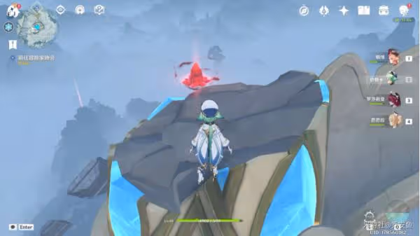 《原神》雪山登頂方法