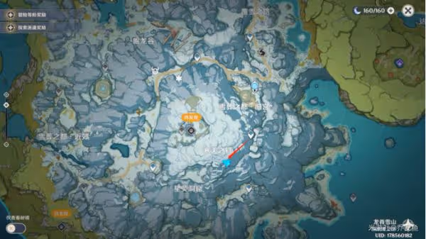 《原神》雪山登頂方法