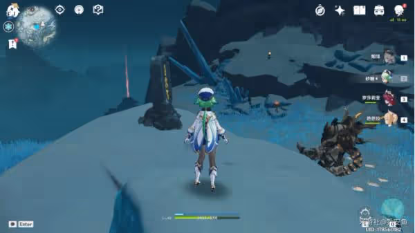 《原神》雪山登頂方法