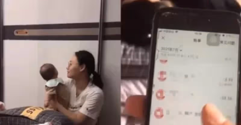 全職媽因網購天天收快遞，卻被婆婆罵敗.家　丈夫好奇偷看妻子手機後，崩潰落淚