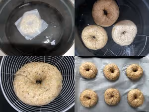 無油無糖全麥奇亞籽貝果