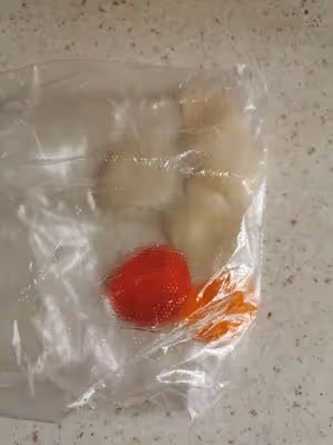空氣炸鍋炸蝦片（關鍵步驟）