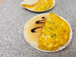 米餅雞蛋-早餐