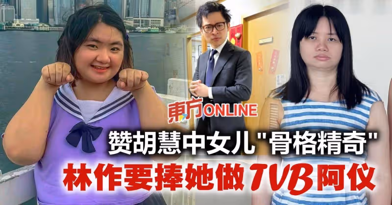 稱胡慧中女兒「難得一見的網絡奇葩」　林作：捧你做TVB阿儀！