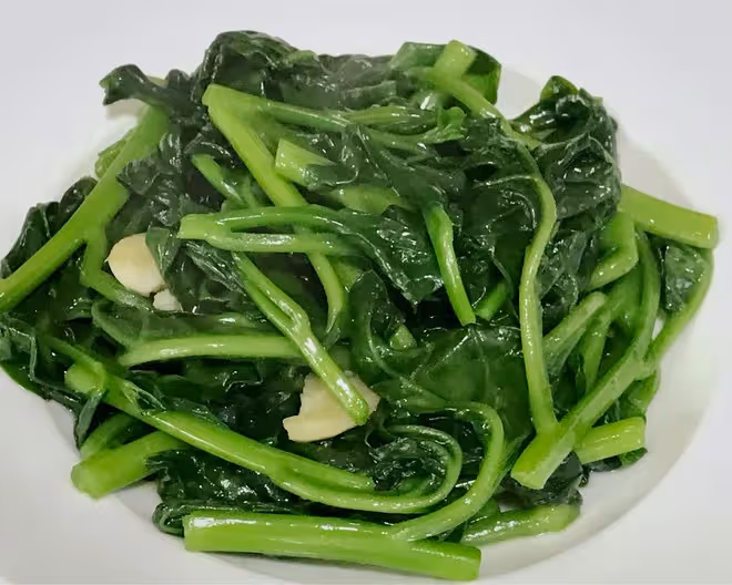 炒好潺菜(木耳菜)的幾個要點