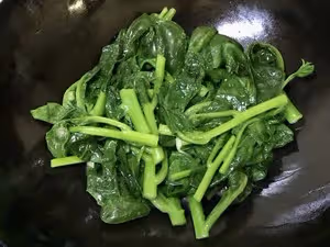 炒好潺菜(木耳菜)的幾個要點