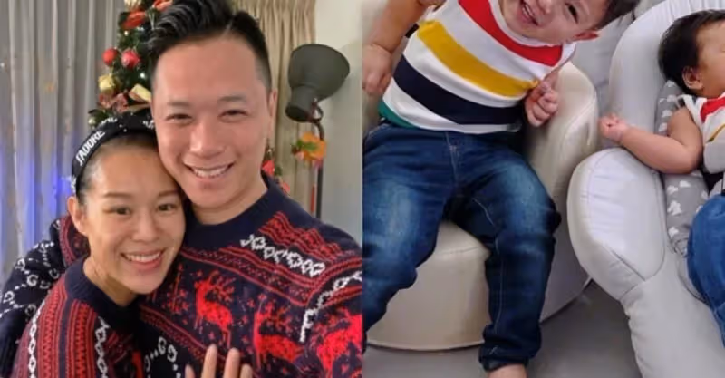 41歲胡杏兒全家照！與黃宗澤8年戀情成空 「閃嫁豪門4年生2胎」 今一家四口同框超幸福