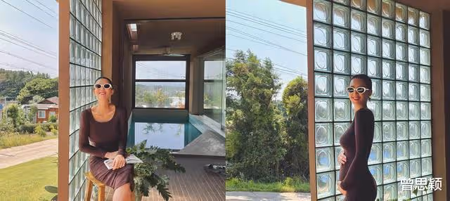 韓女星池素妍曬孕肚完美曲線超驚艷，誰說孕婦裝一定要肥大！