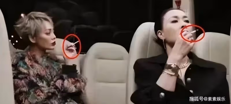 angelababy室內抽菸被偷拍:被拍時一無所知,但不影響她的顏值