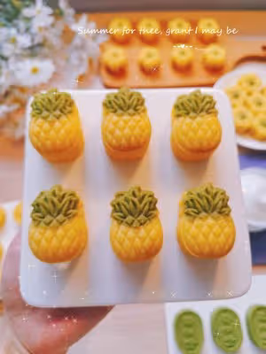 綠豆糕（免炒，不用烤箱，口感細膩，入口即化）