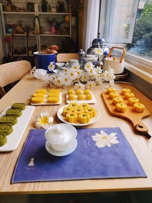 綠豆糕（免炒，不用烤箱，口感細膩，入口即化）