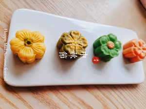 綠豆糕（免炒，不用烤箱，口感細膩，入口即化）