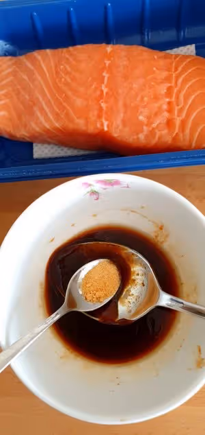 超級簡單美味空氣炸鍋烤三文魚