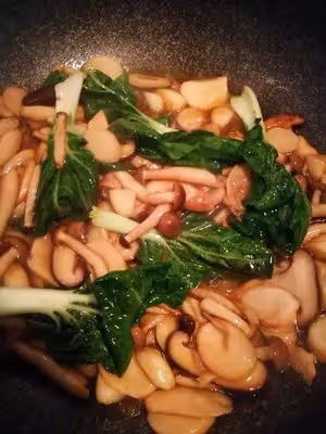 完美復刻-橄欖油炒三種蘑菇