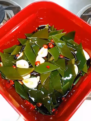 好吃的腌拌海帶
