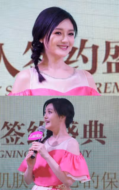 大S的「肉肉臉」真占優勢,穿粉色上衣也不突出,減齡甜美還優雅:被劉德華稱贊美似張曼玉
