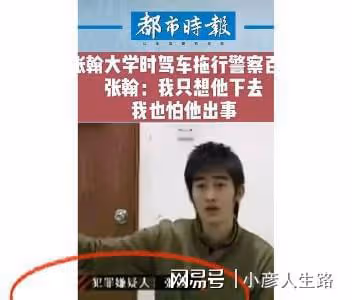 拖行交警致殘，演戲靠替身，摸女明星胸，張翰為何還不封殺？