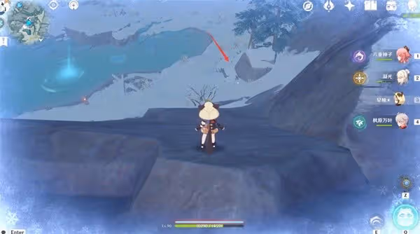 《原神》蒙德龍脊雪山星銀礦石收集路線分享