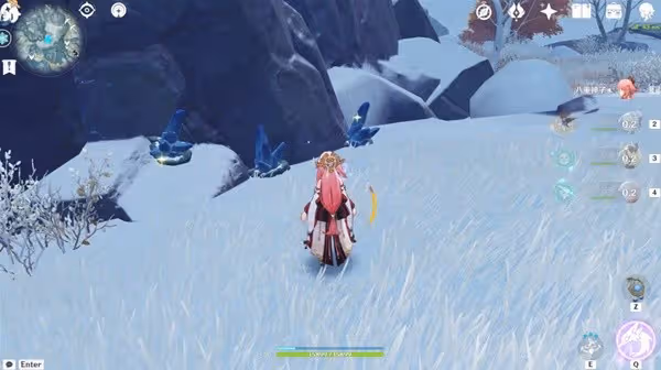 《原神》蒙德龍脊雪山星銀礦石收集路線分享