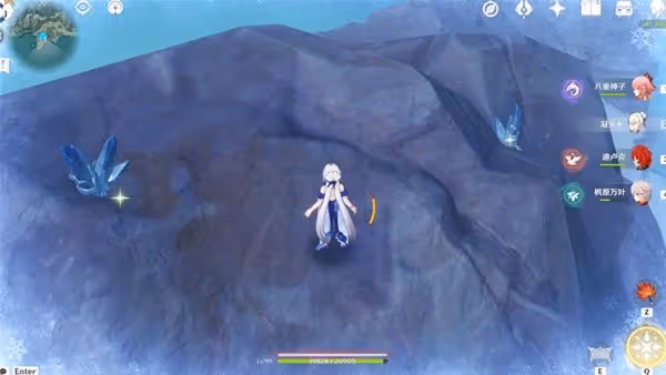 《原神》蒙德龍脊雪山星銀礦石收集路線分享