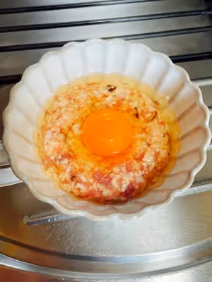 山藥肉糜蒸蛋