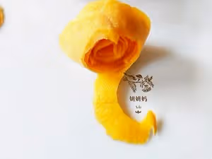🌹簡單美麗的水果皮花🌺