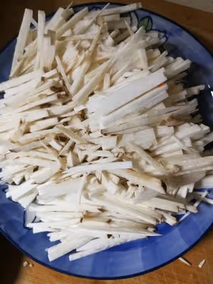 杏鮑菇炒肉絲