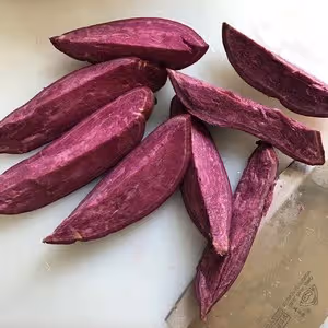 超快手紫薯餡（包子）